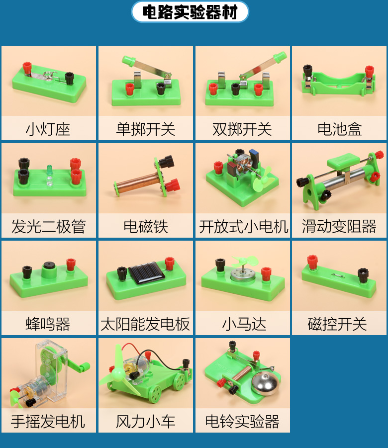 趣味電路小實驗 點亮孩子的科學夢想